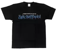 ライブロゴ T-shirt ブラック Lサイズ 「バーチャルYouTuber ホロライブ 星街すいせい Hoshimachi Suisei Live Tour 2024 “Spectra of Nova“」