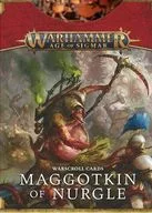 ウォースクロール・カード： マゴットキン・オヴ・ナーグル 日本語版 「ウォーハンマー エイジ・オヴ・シグマー」 (Warscrolls： Maggotkin of Nurgle Warscroll Cards Japanese) [83-59-14]