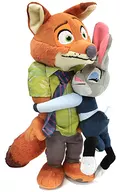ニック＆ジュディ ハグ＆スマイル ぬいぐるみ 「ズートピア」 ディズニーストア限定