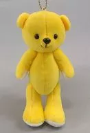 くまめいと(イエロー) ぬいぐるみマスコット 「くまめいと」