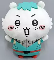 緑谷出久×ちいかわ めちゃもふぐっとぬいぐるみ～緑谷出久×ちいかわ～ 「僕のヒーローアカデミア×ちいかわ なんか小さくてかわいいやつ」