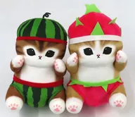 全2種セット フルーツにゃんBIG ぬいぐるみ 「mofusand」