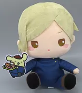 七海建人×ポムポムプリン おすわりぬいぐるみ 「セガ ラッキーくじオンライン 呪術廻戦 懐玉・玉折×サンリオキャラクターズ」 B賞-4