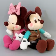 ミッキー＆ミニー ルビー＆ミントショコラ ペアぬいぐるみ 「ミッキー＆ミニー」