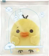 キイロイトリ ポーチ付ぬいぐるみ 雨のち晴れのリラックマテーマ 「リラックマ」