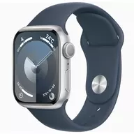 Apple Watch Series 9 GPSモデル 41mm (シルバーアルミニウムケース/ストームブルースポーツバンド(M/L)) [MR913J/A]