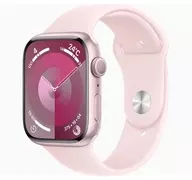 Apple Watch Series 9 GPSモデル 45mm (ピンクアルミニウムケース/ライトピンクスポーツバンド(S/M)) [MR9G3J/A]