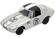 1/64 TLV トヨタスポーツ800 浮谷東次郎仕様 1965年全日本自動車クラブ選手権レース大会 #20(シルバー×ホワイト) 「トミカリミテッドヴィンテージ 日本車の時代07」 [260349]