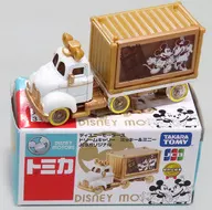 ドリームキャリー ミッキー＆ミニー 販売店特別仕様車(ホワイト×ブラウン) 「トミカ ディズニーモータース」 JCBオリジナル