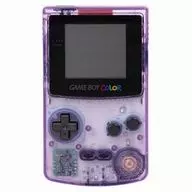 ゲームボーイカラー本体 クリアパープル(箱・説明書無し) (箱説なし)