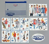 SixTONES ステッカーセット(9枚組) 「～君たちが～KING’S TREASURE」