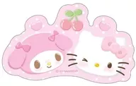 ハローキティ＆マイメロディ 「サンリオキャラクターズ 50thアニバーサリー 未来のスケジュール帳 トレーディングキラキラステッカー」