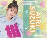 鈴木愛理 コレクションステッカー2枚セット(グリーン) 「モバガチャ 鈴木愛理 LIVE PARTY No Live.No Life??!」 ノーマル賞