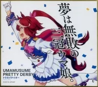 トウカイテイオー 「ウマ娘 プリティーダービー トレーディングmini 色紙」