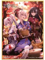 宮本武蔵＆巴御前＆加藤段蔵 オリジナルミニ色紙 「Fate/Grand Order×ローソン」 対象商品購入特典