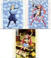 全3種セット 描きおろし色紙 色コレ 「一番くじ 転生したらスライムだった件 ～マブダチなのだ!～」 D賞
