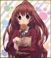 とらドラ! 「電撃文庫MAGAZINE10周年記念 トレーディングミニ色紙」 電撃文庫25周年記念 秋の電撃祭グッズ
