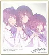 icy tail 深崎暮人描き下ろしミニ色紙 第1弾 「冴えない彼女の育てかた Fine」 第2週目来場者特典
