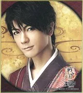中村誠治郎(顕如)/枠：赤丸 ランダムキャスト色紙 「イケメン戦国THE STAGE 番外編 ～はじまりの物語～」