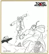 集合(雪合戦) 「東京リベンジャーズ 原画展 TOKYO卍REVENGERS EXHIBITION ミニ色紙コレクションA」