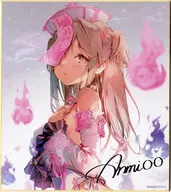 Anmiイラスト 複製サイン入り色紙 軸中心派 2022 SUMMERキャンペーン お買い上げ特典