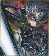 宇髄天元(作・石後夏奈/日輪刀) 複製ミニ色紙 「WEBくじ 鬼滅の刃 遊郭編 複製ミニ色紙くじ」