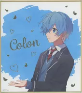 ころん(すとろべりーぷりんす/制服紺) ミニ色紙(7th Anniversary ver.!!) すとぷり 7th Anniversaryグッズ ミニ色紙くじ景品
