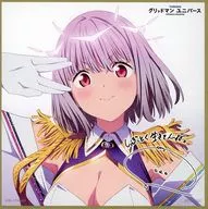 新条アカネ キャストサイン入り坂本勝描き下ろしミニ色紙 「グリッドマン ユニバース」 MX4D上映限定 3週目入場者特典