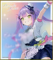 常闇トワ 「バーチャルYouTuber ホロライブ hololive 5th fes. Capture the Moment Supported By Bushiroad ランダムメッセージ色紙 hololive stage3」