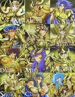全12種セット メタリック色紙 「一番くじ 聖闘士星矢 黄金聖闘士編」 G賞
