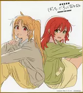 伊地知虹夏＆喜多郁代 キャラクターデザイン・総作画監督けろりら描き下ろしミニ色紙 「劇場総集編ぼっち・ざ・ろっく! Re：Re：」 1週目来場者特典