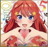 [単品] 中野五月 描き下ろしイラストミニ色紙 大人Ver. 「五等分の花嫁*」 入場者特典 第1弾