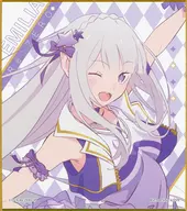 エミリア(チア衣装) ミニ色紙 「一番くじ Re：ゼロから始める異世界生活 ～貴方に勇気を～」 G賞