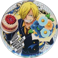 サンジ 「ワンピース 輩～YAKARA～缶バッジ White Day」 麦わらストア限定