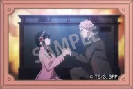 ヨル＆ロイド 「SPY×FAMILY トレーディングスクエア缶バッジ」