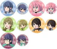 全5種セット 缶バッジセット(2個セット) 「ゆるキャン△くじ2 ～NO CAMP. NO LIFE～」