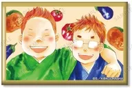 西田優征＆駒野勉(14巻表紙イラスト) 「ちはやふるトレーディング表紙イラストスクエア缶バッジ」