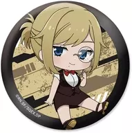 倉木リサ ぺたん娘缶バッジ 「デッドマウント・デスプレイ」