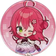 さくらみこ(私服) 「バーチャルYouTuber ホロライブ×ツリービレッジ ホロツリ2023 ～不知火建設たてものツアー～ トレーディング缶バッジ(ミニキャラver.)」