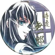 時透無一郎A(アップ) 57mm箔押し缶バッジ 「WEBSHOPくじ 鬼滅の刃 柱稽古編 第四話『笑顔になれる』柱描き下ろしイラスト」 C賞