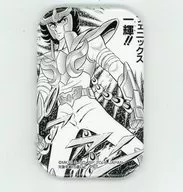 一輝(聖闘士星矢) 缶バッジvol.1 「ジャンプ50周年」 アドアーズ・セガ限定