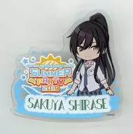 白瀬咲耶 公式プロデュースバッジ(SUMMER PARTY 2019Ver.) 「THE IDOLM＠STER SHINY COLORS SUMMER PARTY 2019」