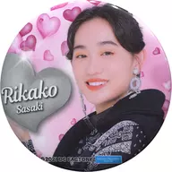 佐々木莉佳子(アンジュルム) ソロ缶バッジ 「モバガチャ Hello! Project2021バレンタインガチャ」 景品