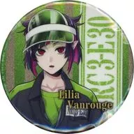 リリア・ヴァンルージュ グリッター缶バッジ～飛行術～vol.2 「ディズニー ツイステッドワンダーランド」 ナムコ限定