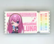 教室のセカイの巡音ルカ 「劇場版プロジェクトセカイ 壊れたセカイと歌えないミク×ローソン アクリルバッジA」