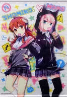 優子＆桃(原作ver.) B2タペストリー 「まちカドまぞく」