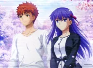 衛宮士郎＆間桐桜 シーンイメージB2タペストリー 「劇場版 Fate/stay night [Heaven’s Feel] III. spring song」 劇場グッズ