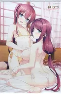 右田日々姫＆右田真闇(マイクロビキニ/着衣ver.) 描き下ろし差分B2タペストリー 「PCソフト まいてつ Last Run!!」 ゲーマーズ購入特典