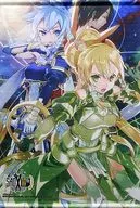 集合 B2タペストリー 「ソードアート・オンライン アリシゼーション <<地神テラリア>>リーファ 1/8 PVC＆ABS製塗装済み完成品」 電撃屋購入特典