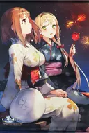 ライザB～花火～ 復刻B2タペストリー2020 type. 「ライザのアトリエ ～常闇の女王と秘密の隠れ家～」